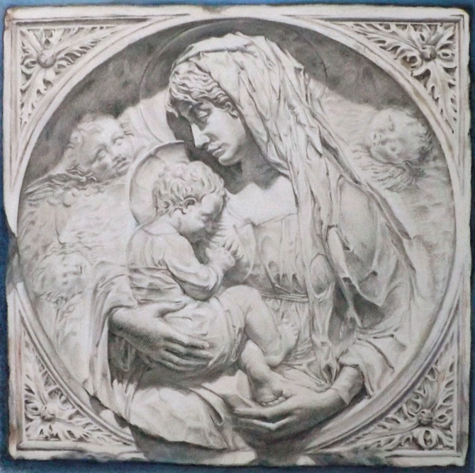 Madonna and Child neutral copy